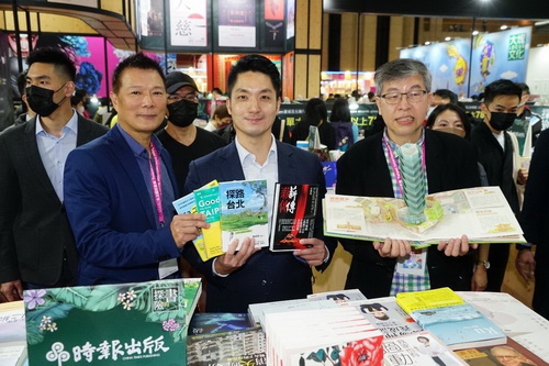 出席「2023臺北國際書展」 蔣萬安以實際行動支持出版業
