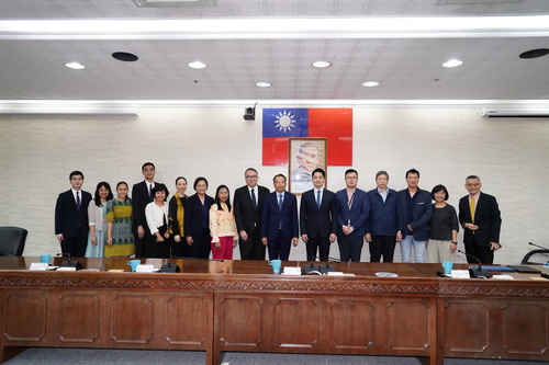 蔣萬安市長接見泰國貿易經濟辦事處代表曾德榮 暢談文化、觀光、招商議題