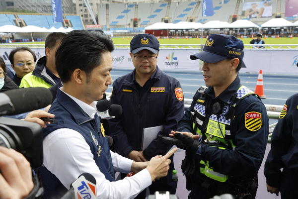 臺北馬維安升級、警力倍增!蔣萬安:絕不鬆懈
