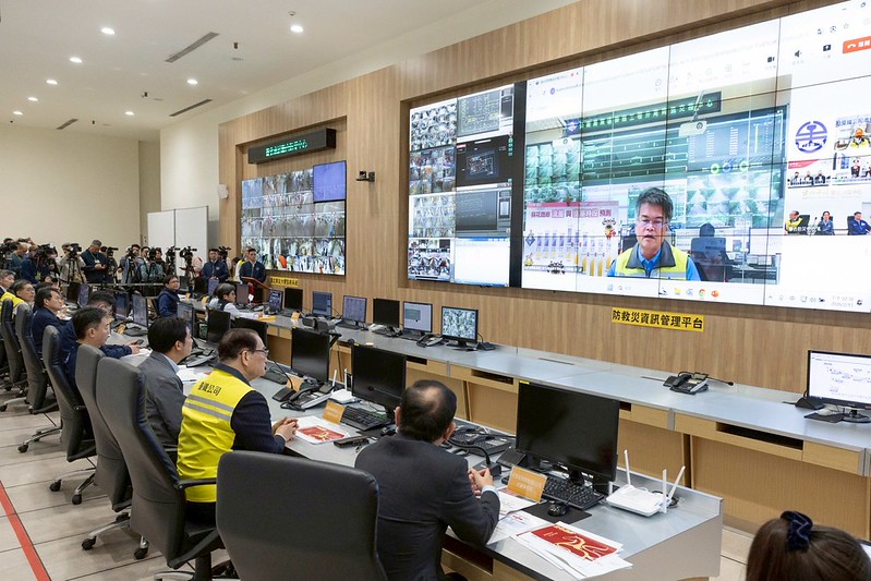 總統視察「春節假期交通疏運情形」
