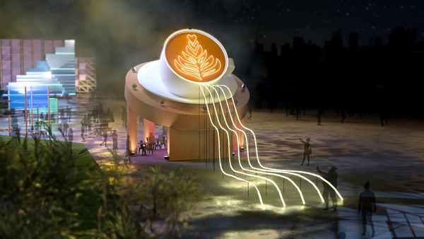 「2026台灣燈會」攜手台電打造「城市暖光咖啡館」,咖啡香串起永續用電觀...