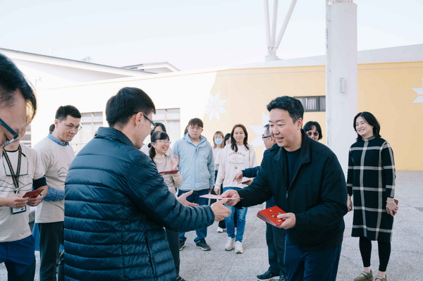 交通部陳世凱部長視察觀光署西拉雅國家風景區管理處官田遊客中心營運情形