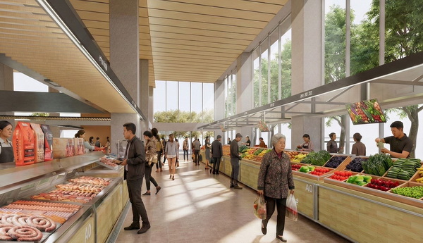 新明市場改建全臺首座「市場共生」社宅 張市長:拚116年動工