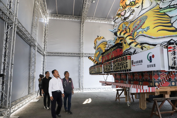 青森睡魔燈籠移展朴子配天宮，3月21日起重新亮相