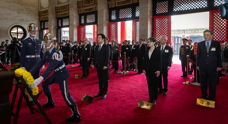 總統主持「中華民國115年向先祖暨忠烈殉職人員致祭典禮」