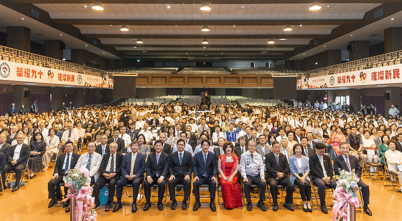 總統出席「臺中市新民高中90週年校慶慶祝大會」