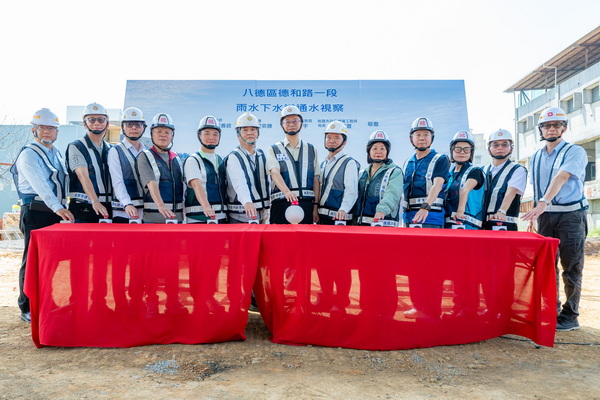 桃園八德德和路雨水下水道超前3個月完工 張市長：發揮防洪效益改善淹水困境