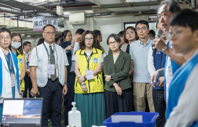 副總統視導南投城鎮韌性演練　了解韌性醫療及重要民生物資整備情形