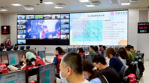 巴威颱風第二次工作會議 張市長:颱風影響持續 嚴守防災應變、即時處置災情