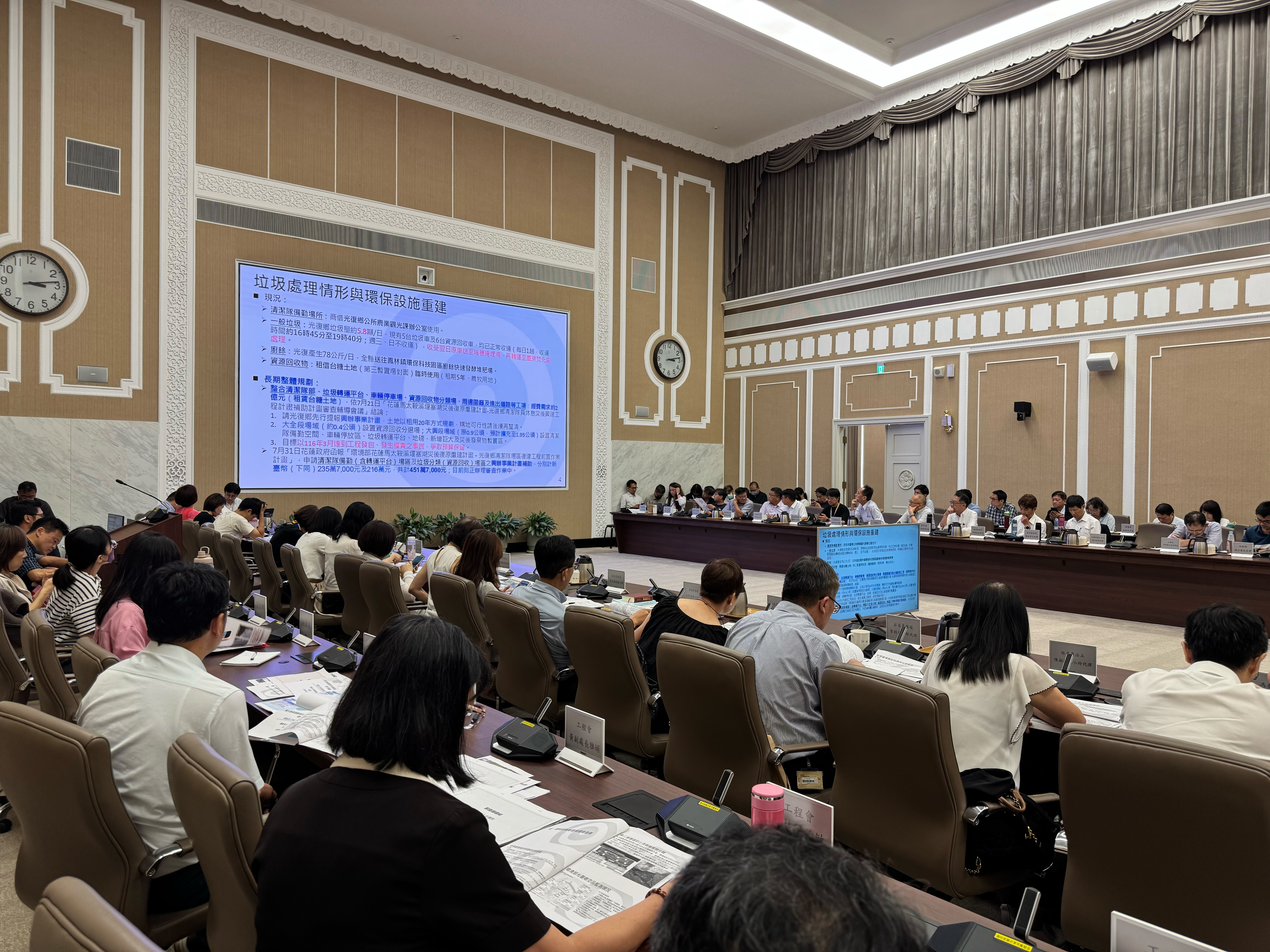 馬太鞍重建工作展現具體成果 陳金德:農業重災區規劃「一心、一林、兩低地、雙網」新願景
