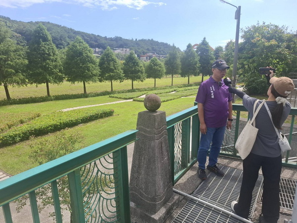 貢寮環保公園落羽松造型景觀花園