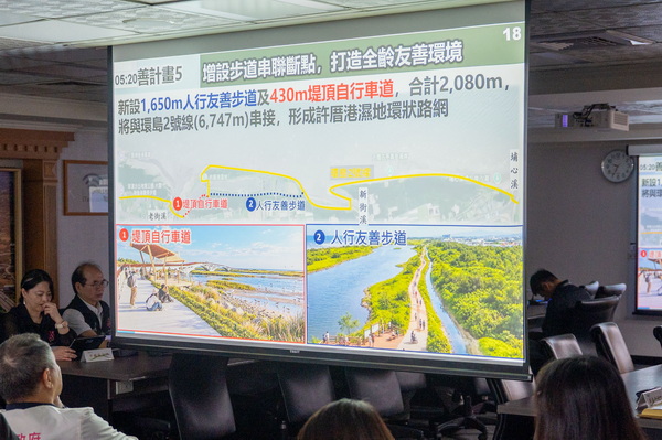 許厝港濕地推動生態復育及親水空間營造 張市長:維護候鳥棲地、提升濕地生態功能