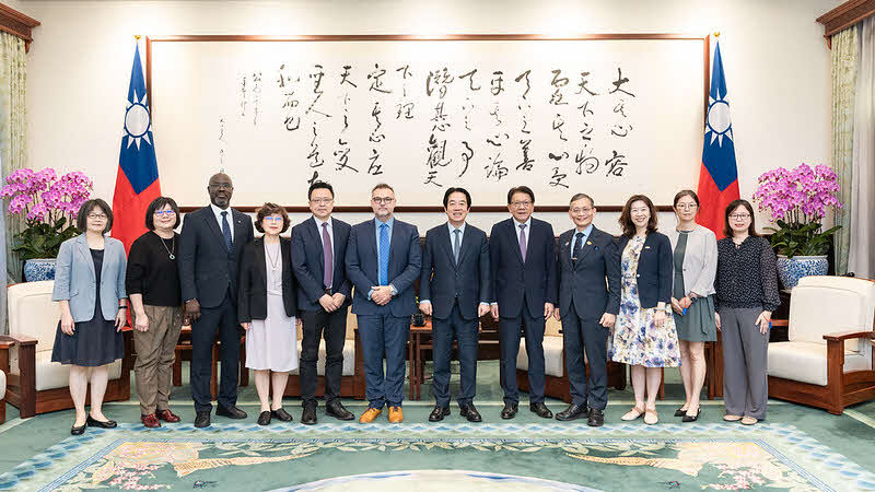 接見世界物理治療聯盟與臺灣物理治療學會 總統盼科技創新結合專業需求 提供民眾完善的健康照護